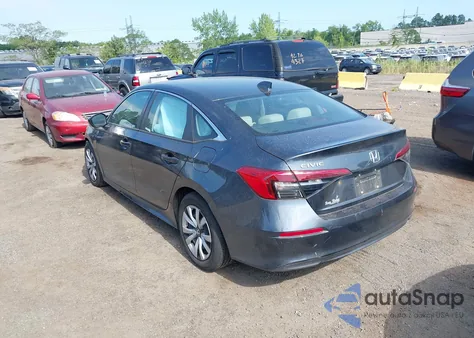 2023 Honda Civic Lx из США, поврежденный, VIN 2HGFE2F21PH561198